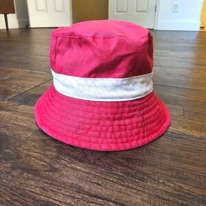 BVLGARI BUCKET HAT RED